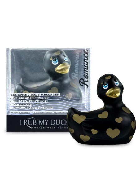 Estimulador I Rub My Duckie 20 Romance Negro y Dorado