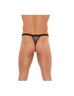 Tanga Rejilla Negro Talla unica 2
