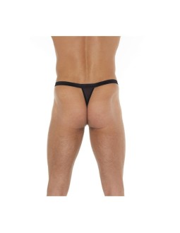 Tanga con Tiras Negro y Leopardo Talla unica 2