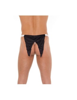 Tanga Blaco y Negro Talla unica 2