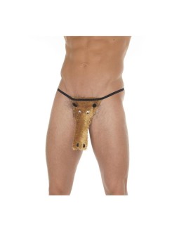 Tanga Marrony Negro Talla unica