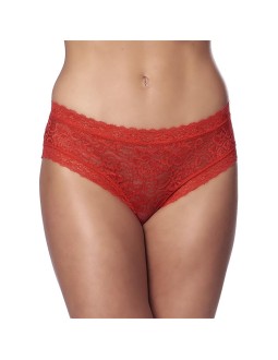 Braguitas Ancha Tipo Corset Rojas Talla unica 2