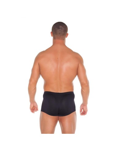 Pantalones Cortos con 2 Cremalleras Negro Talla Unica