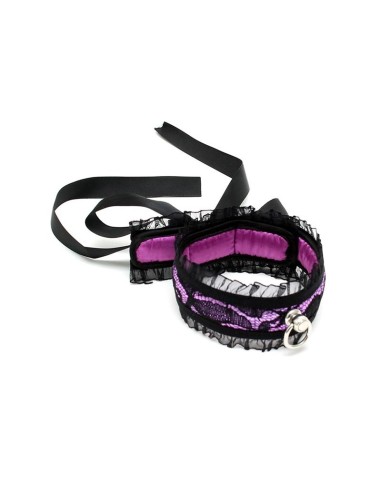 Collar de Saten Purpura