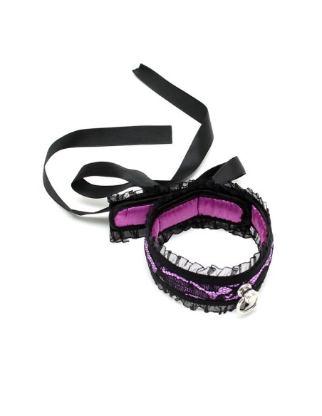 Collar de Saten Purpura