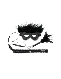 Set 3 Piezas Dominiset de Lujo Color Negro 2