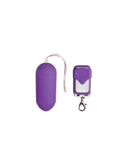 Huevo Vibrador Control Remoto 10 Funciones Purpura