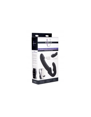 Evoke Vibrador Doble Negro
