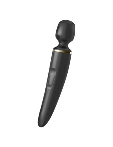 Masajeador Wand er Woman Negro y Dorado