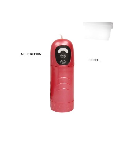 Baile Arnes con Dildo Vibrador Rosa 18 cm