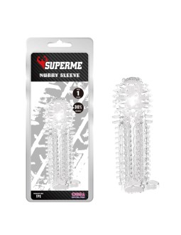 Funda para el Pene Nubby Transparente