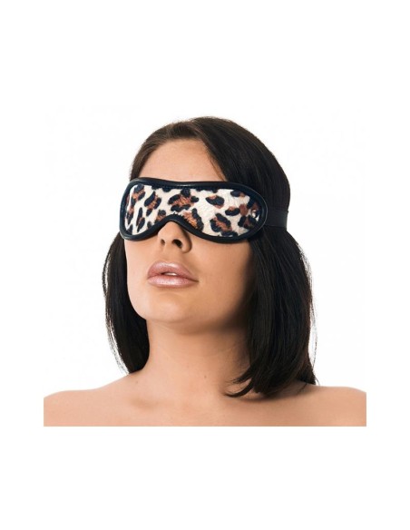 Antifaz con Estampado Leopardo Talla unica