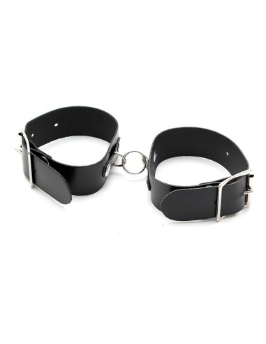 Rimba Bondage Play Esposas de Cuero Ajustables
