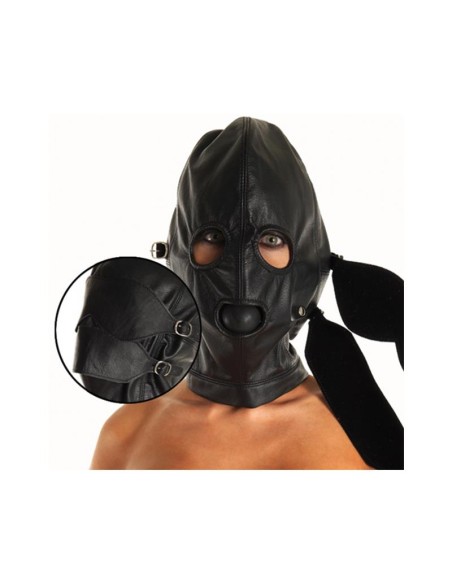 Mascara Cuero Ajustable