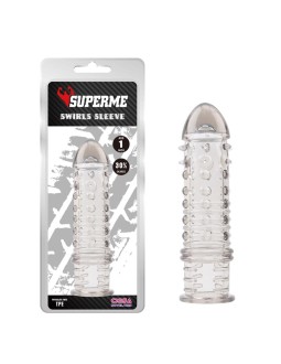 Funda para el Pene Swirls Gris 2