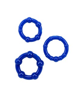 Anillos para el Pene Beaded Azul 2