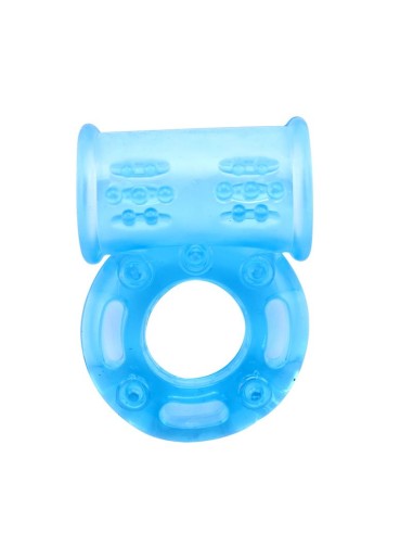 Anillo Vibrador para el Pene Bull Ring Azul
