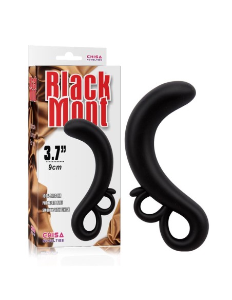 Estimulador Punto G Two Finger Silicona Negro