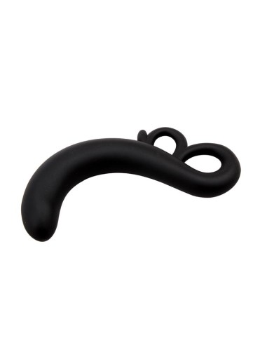 Estimulador Punto G Two Finger Silicona Negro