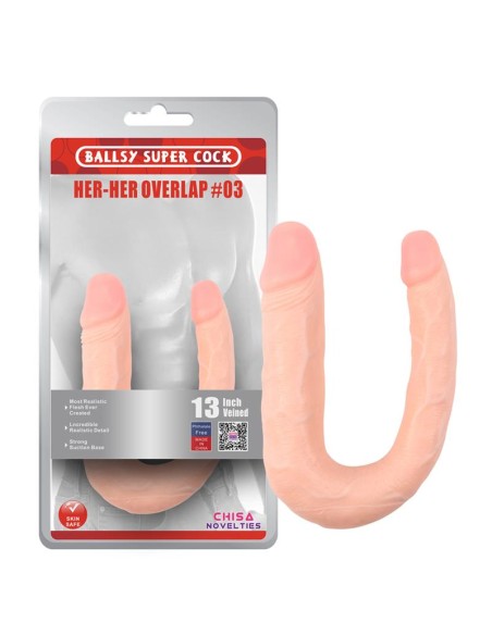 Dildo Doble Her Her Overlap N3 Natural