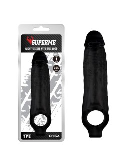 Funda para el Pene con Sujecion para los Testiculos Mighty Negro 2