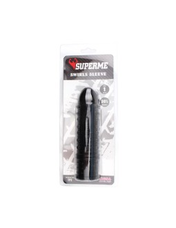 Funda para el Pene Swirls Negro 2