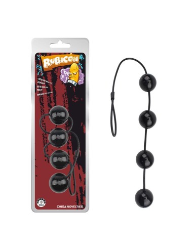 Bolas Vaginales y Anales 55 x 4 cm Negro