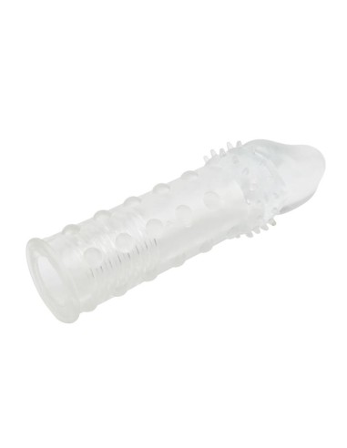 Funda para el Pene Extra Texture Transparente