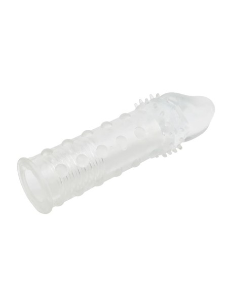Funda para el Pene Extra Texture Transparente