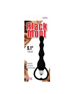 Cadena Anal Tail Power Silicona Negro 2