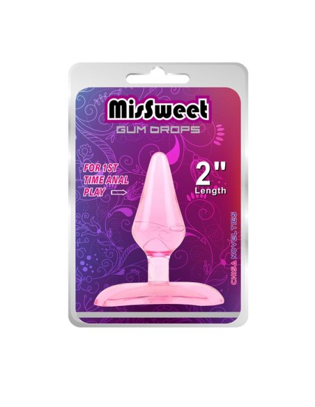 Plug anal Gun Drops Rosa 66 x 24cm