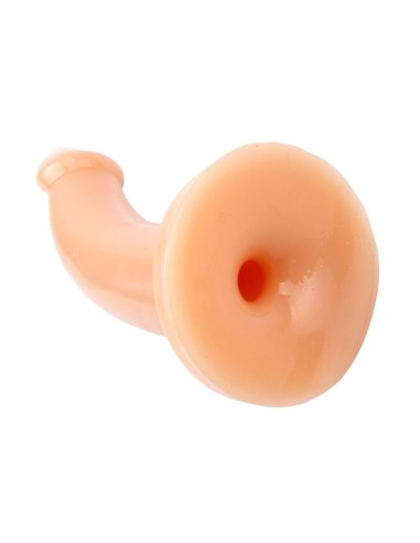 Arnes y Dildo Slim G 19 cm Natural