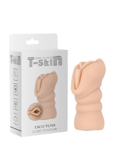 Masturbador Taco Tuna T Skin 126 cm Natural