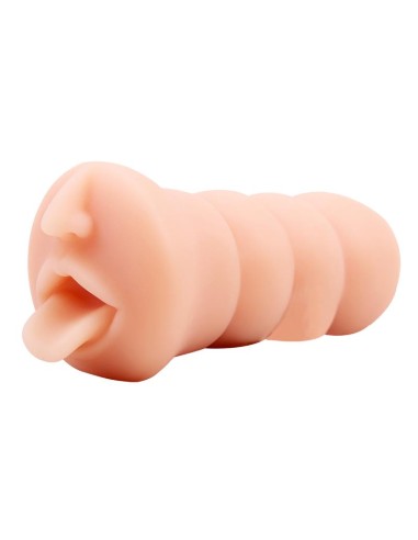 Masturbador Abby Sensual T Skin 15 cm Natural