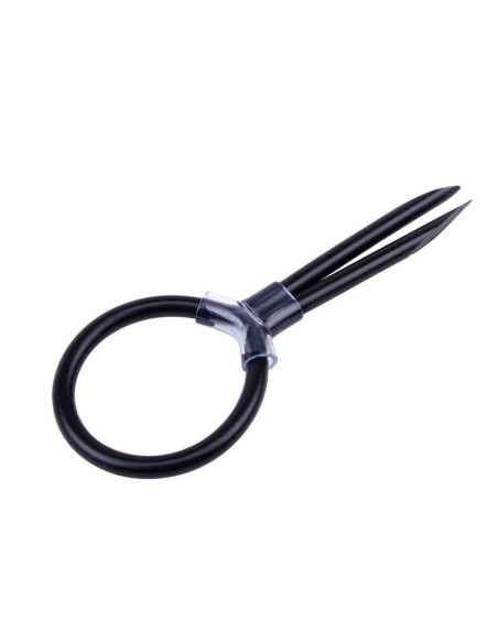 Anillo para el Pene Ajustable Stud Silicona Negro