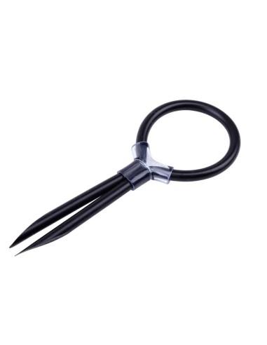 Anillo para el Pene Ajustable Stud Silicona Negro