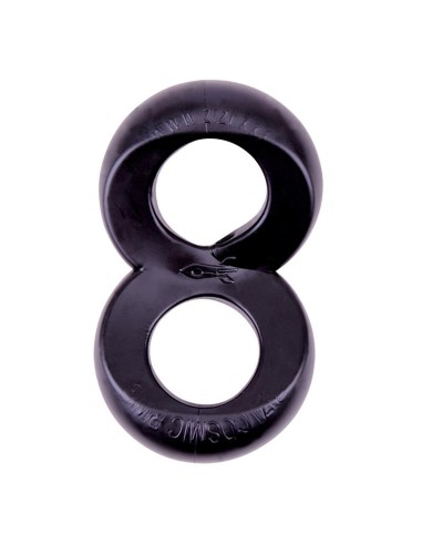 Anillo para el Pene Doble Duo Cock 8 Negro