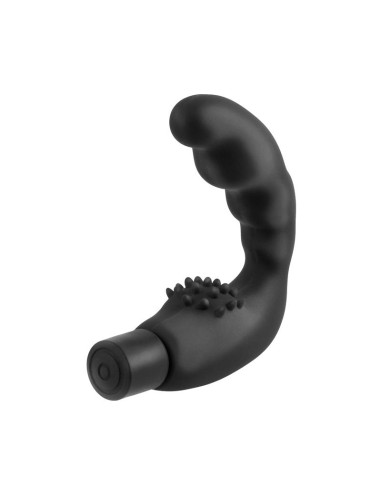 Estimulador Anal con Vibracion Color Negro