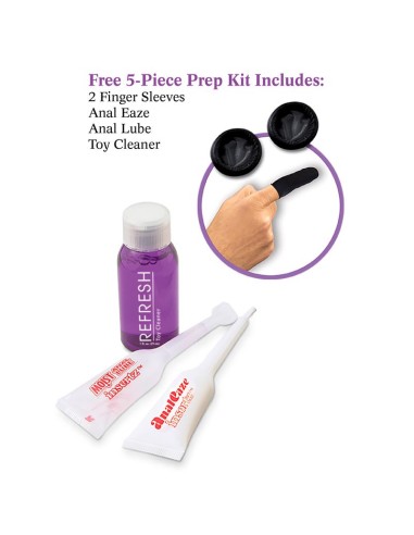 Anal Fantasy Collection Vibrating Butt Buddy Color Negro