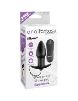 Plug Anal con Control Remoto Color Negro 2