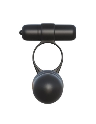 Fantasy C Ringz Anillo Doble Penetrador Flexible Negro