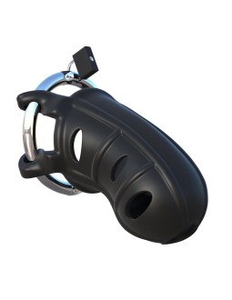 Fantasy C Ringz Jaula de Silicona Hardcore para el Pene Color Negro