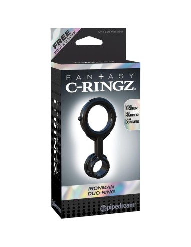 Anillo Ironman Duo Negro