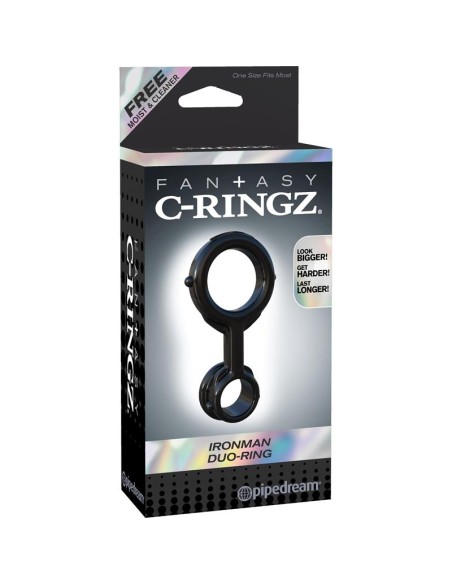 Anillo Ironman Duo Negro