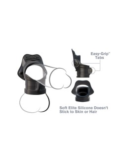 Anillo y Ball Strecher Pesados Color Negro 2