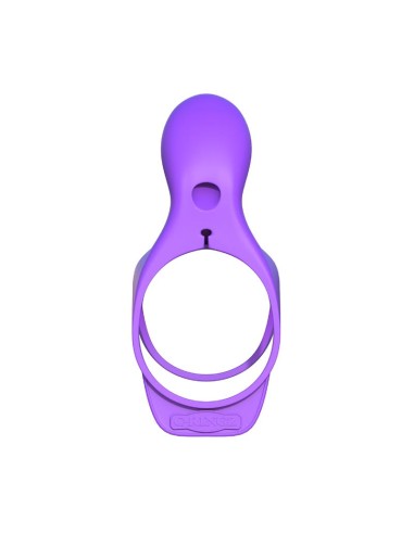 Fantasy C Ringz Anillo Vibrador para Parejas Ultimate Cage Purpura