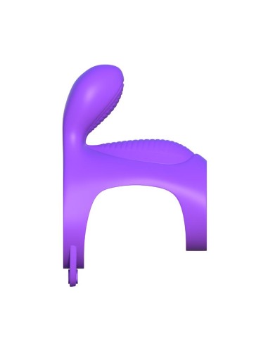 Fantasy C Ringz Anillo Vibrador para Parejas Ultimate Cage Purpura