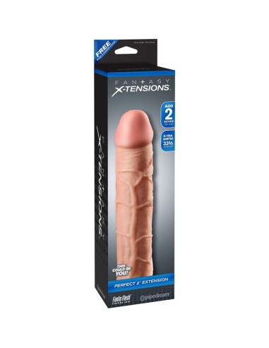 Fantasy X tensions Perfect 51 cm Extension de Pene Color Natural