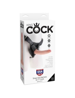 Arnes Ajustable con Dildo 7 Color Natural 2