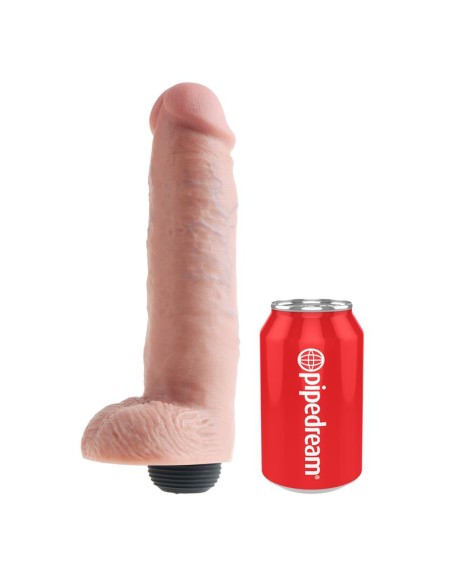 Pene Eyaculador con Testiculos 10 Color Natural